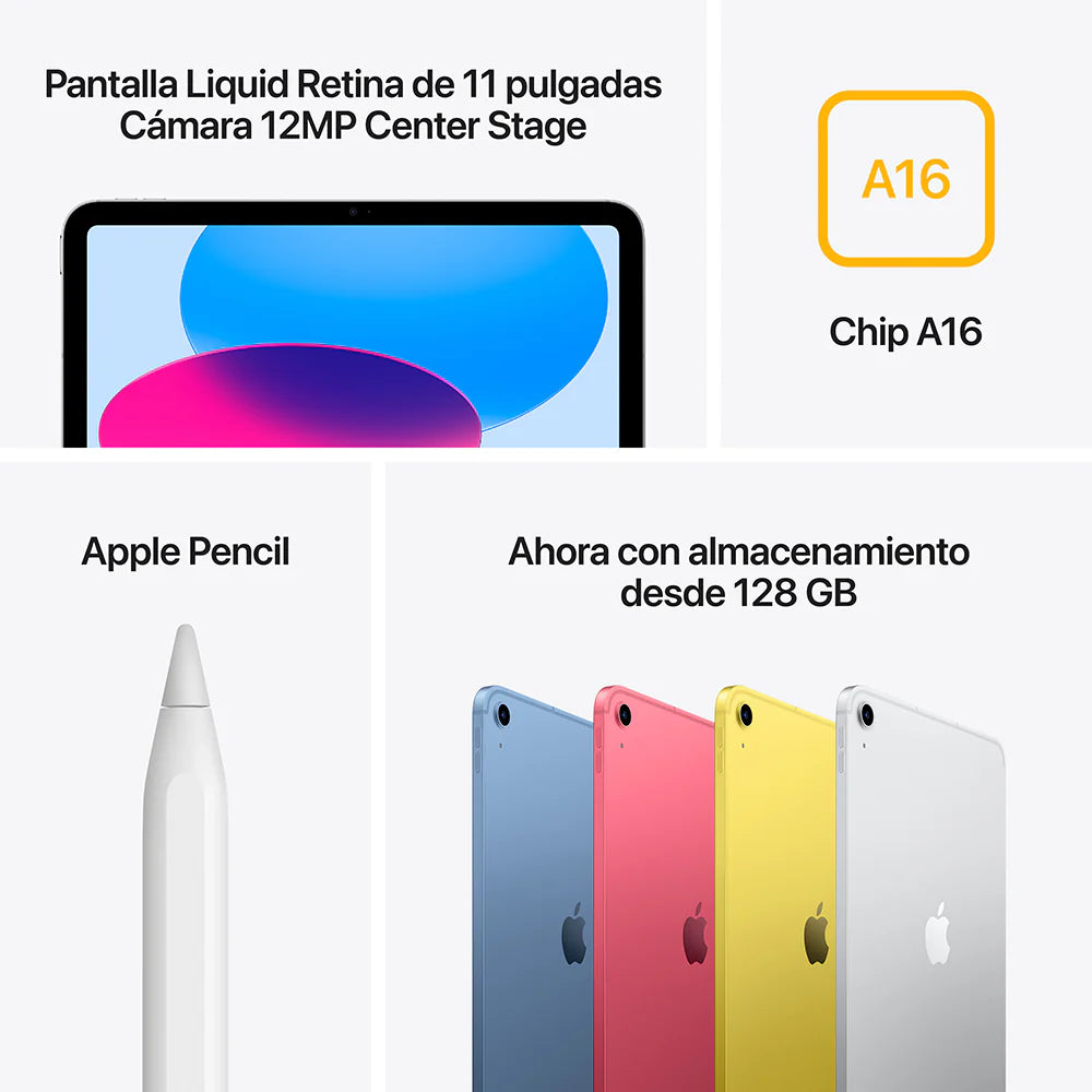 Tablet 10.9 pulgadas HD WiFi