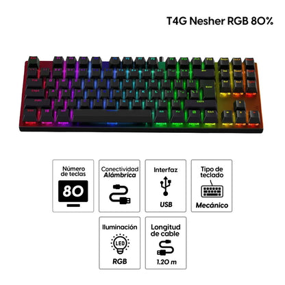 Compact RGB Mechanical Gaming Keyboard