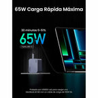 Cargador GaN de 65 W con doble puerto
