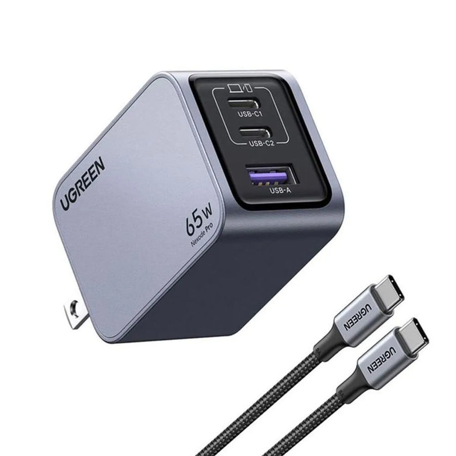 Cargador GaN de 65 W con doble puerto